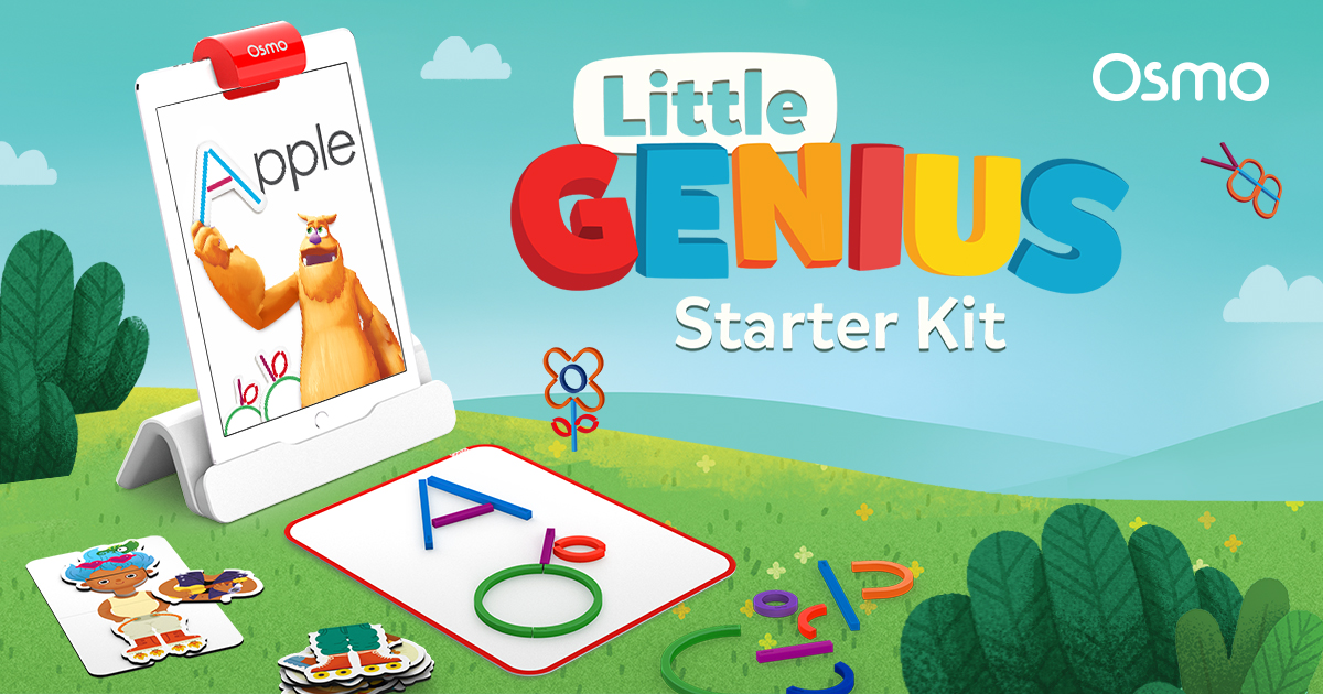 Osmo Little Genius Starter Kit for iPad Ages 3-5